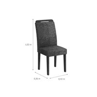Sala Jantar Mesa Berlim Tampo MDF/Vidro Canto Curvo 120cm + 4Cadeiras Athenas Capuccino/Suede Creme - Rufato