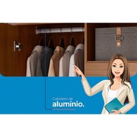 Guarda Roupa +1Cômoda QC307 Jatoba/Areia - Santos Andirá