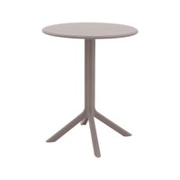 Mesa Tramontina Titânia em Polipropileno Camurça 60 cm