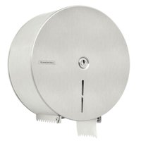 Dispenser para Papel Higiênico Aço Inox Tramontina Grande Acetinado Suporte para Banheiro