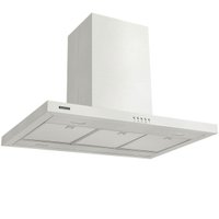 Coifa de Ilha Tramontina 220V New Dritta Isla 90cm Aço Inox Exaustor Sugar Cozinha