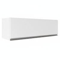 Armario Aereo 1 Porta Basculante BP 80cm Fiorella Branco Eratto Moveis