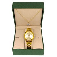 Relógio Feminino Tuguir Analógico 9182B Dourado