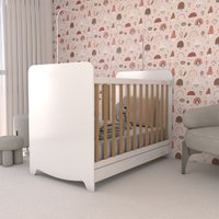 Berço Americano 3 em 1 Sueño 100% Mdf Brilho/Amêndoa - Panorama Móveis