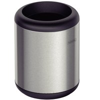 Lixeira Inox Redonda 7L Sem Tampa Tramontina Portofino Cesto Lixo Pequeno Quarto Escritório