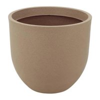 Vaso Decorativo Granito Areia 45cm Laos Tramontina Plástico Folhagens Flores Plantas