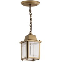 Pendente Vintage Luminária de Teto 37cm Ouro Velho Bivolt 20W Externo Interno Dital