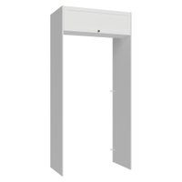 Porta-Geladeira 103 cm 1 Porta Basculante Branco Vik Madesa