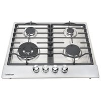 Cooktop a Gás Cuisinart Casual Cooking 4 Bocas 60Cm Inox 220V 4093180001