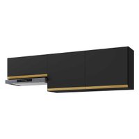 Kit 2 Armários de Cozinha Aéreos 190cm 3 Portas Veneza Multimóveis MP2383