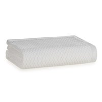 Manta Queen Karsten Oliver 240x230cm Branco 100% Poliéster