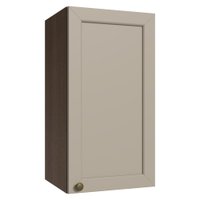 Armário Aéreo 35 cm 1 Porta Rustic/Crema Vik Madesa