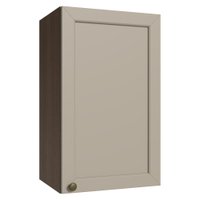 Armário Aéreo 40 cm 1 Porta Rustic/Crema Vik Madesa