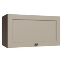 Armário Aéreo 60 cm 1 Porta Basculante Rustic/Crema Vik Madesa