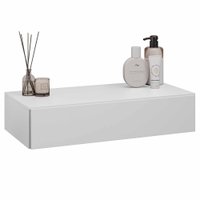 Penteadeira Suspensa Zoe BP 1 Gaveta 60 cm Eratto Moveis - Branco