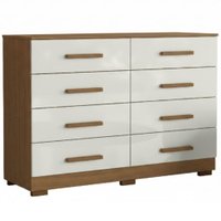 Comoda 8 Gavetas 136 cm MDP 2014148 ARMoveis - Atacama Off White
