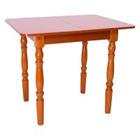 Mesa Dobrável Pes Torneados 96 cm 110LB Marjori - Mel Brilho