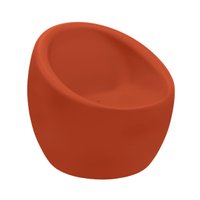 Poltrona Tramontina Oca em Polietileno Laranja Caqui