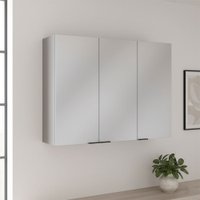 Armário Aéreo Cozinha 120 Cm Lumina 3 Portas Cinza - Telasul
