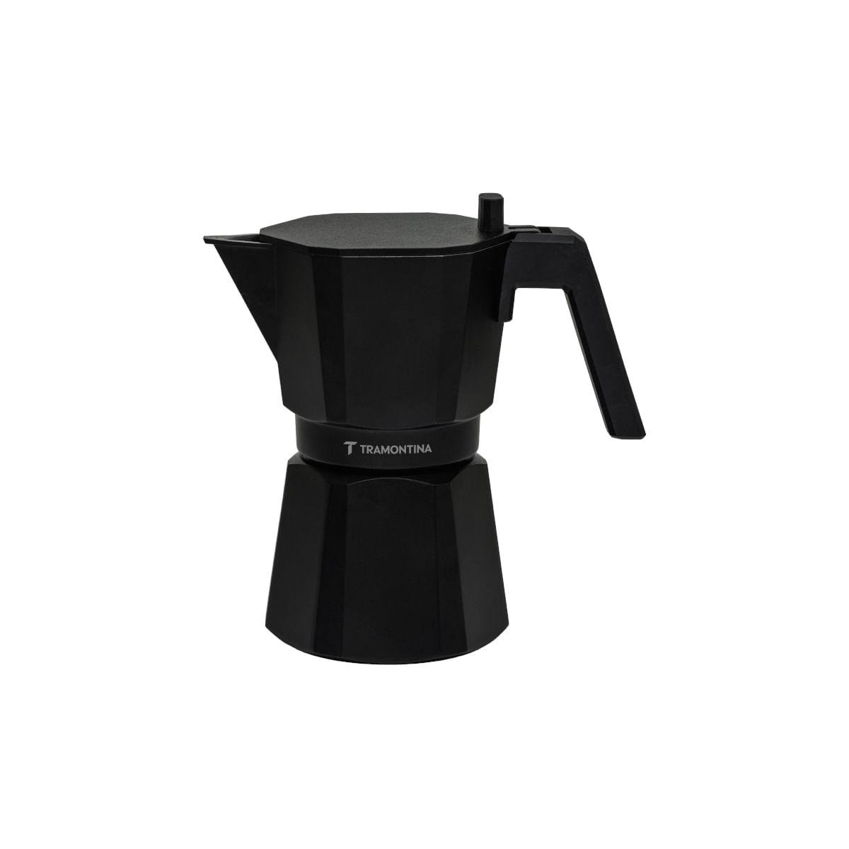 Cafeteira Espresso Italiana Tramontina em Alumínio Preto 320ml