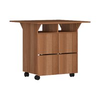 Mesa Tampo Dobravel 4 Bancos 80X80 cm B10 Montana NOVAM