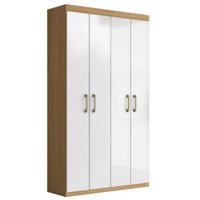 Armario Multiuso Duplo 4 Portas 103 cm 2000194 Atacama Off White ARMoveis