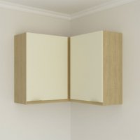 Armário Aéreo Cozinha 90 Cm Nanda 2 Portas Nature/Arenas - Tecno Mobili