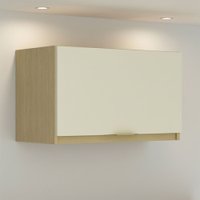Armário Aéreo Cozinha 60 Cm Nanda 1 Porta Nature/Arenas - Tecno Mobili