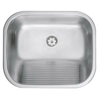 Tanque Tramontina Hera 34 L em Aço Inox Acetinado 50 x 40 cm com Válvula