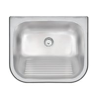 Tanque de Parede Tramontina Hera Wall 30 Litros em Aço Inox Acetinado 50 x 40 cm