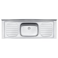 Pia de Apoio Filo 56 em Aço Inox 160 x 55 cm Standard - Tramontina