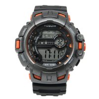 Relógio Masculino Tuguir Digital TG30451 - Cinza e Laranja