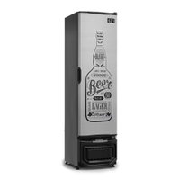 Cervejeira Gelopar 230L 1 Porta Cega Adesivada Inox GCB-23E GW TI