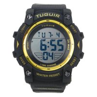Relógio Masculino Tuguir Digital TG30454 Preto e Dourado