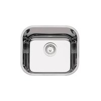 Cuba n.0 Lavínia 40 BL Prime em Aço Inox Alto Brilho 40 x 34 x 17 cm Tramontina com Válvula 94020207