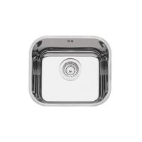Cuba n.0 Lavínia 40 BL Prime em Aço Inox Alto Brilho 40 x 34 x 17 cm com Válvula e Escape Tramontina 94020203