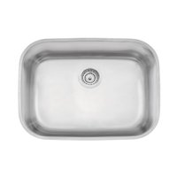 Cuba de Embutir Tramontina Lavínia 48 BL em Aço Inox Acetinado (48 x 34 x 18 cm) C/ Válvula