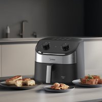 Fritadeira Air Fryer Widemax 4,5L Midea Portáteis 220V