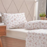 Jogo de Cama Casal 4 Pçs 150 Fios 100% Algodão Bene Casa Valerie