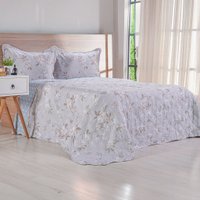 Kit Cobre Leito Casal Ultra Lisse New 100% Poliéster 210x230cm Pienza