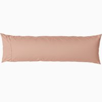 Fronha para Travesseiro Body Pillow com Zíper 40x140cm Home&Cia  Rosê