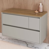 Armário de Banheiro Belarus 2 Portas 1 Gaveta Arenas - Art In Móveis