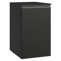 Balcão de Cozinha 40 cm 1 Porta Suspenso Preto Nice Madesa