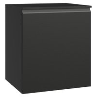 Balcão de Cozinha 60 cm 1 Porta Suspenso Preto Nice Madesa