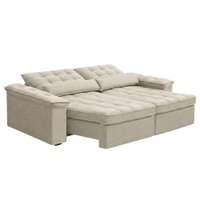 Sofá Retrátil e Reclinável 3 Lugares 2,30m Sole