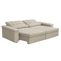 Sofá Retrátil e Reclinável 4 Lugares 2,90m Sole