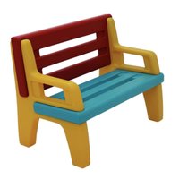 Banco Infantil Tramontina Pause Colorido Desmontável Criança