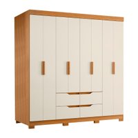 Guarda Roupas Casal 8 Portas 4 Gavetas Mirage