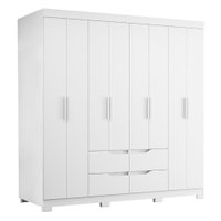Guarda Roupas Casal de 8 Portas 4 Gavetas Mirage