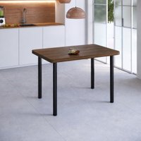 Mesa Estrutura Preta MP4020-TP805 Tampo 1200x750x45mm